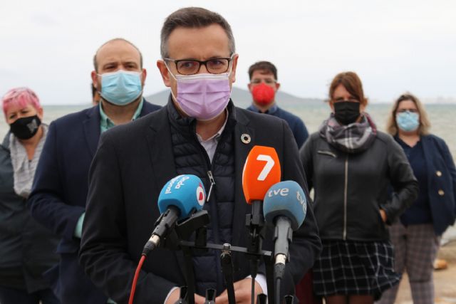 Diego Conesa: Durante los últimos 25 años, los gobiernos del Partido Popular se han caracterizado por la desprotección del Mar Menor porque les ha interesado para que determinados lobbies pudieran desarrollar su actividad - 2, Foto 2