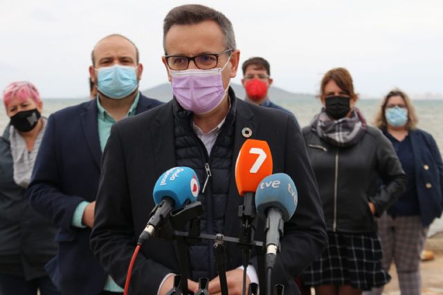 Diego Conesa: Durante los últimos 25 años, los gobiernos del Partido Popular se han caracterizado por la desprotección del Mar Menor porque les ha interesado para que determinados lobbies pudieran desarrollar su actividad - 3, Foto 3