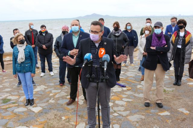 Diego Conesa: Durante los últimos 25 años, los gobiernos del Partido Popular se han caracterizado por la desprotección del Mar Menor porque les ha interesado para que determinados lobbies pudieran desarrollar su actividad - 4, Foto 4