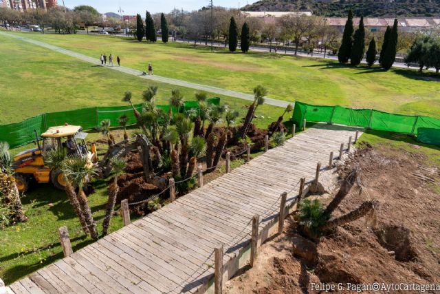 Comienza la remodelación de la zona verde de la cuesta de El Batel - 1, Foto 1