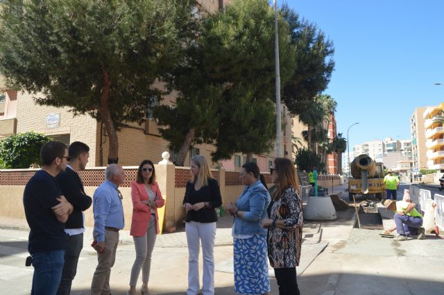 Avanzan las obras para mejorar la seguridad vial en las travesías que discurren por el municipio de Águilas - 1, Foto 1