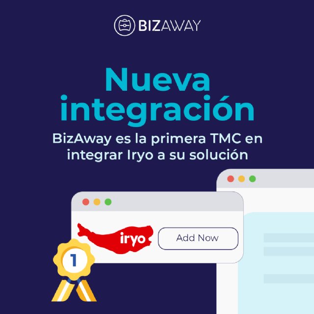 BizAway se convierte en la primera empresa business travel en ofrecer la integración con Iryo - 1, Foto 1