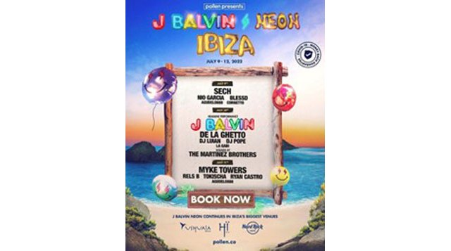 Pollen Presents J Balvin NEON Ibiza Experience - 1, Foto 1