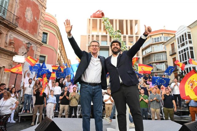 López Miras: Las elecciones europeas acabarán con el maltrato del PSOE de Pedro Sánchez a la Región de Murcia - 1, Foto 1