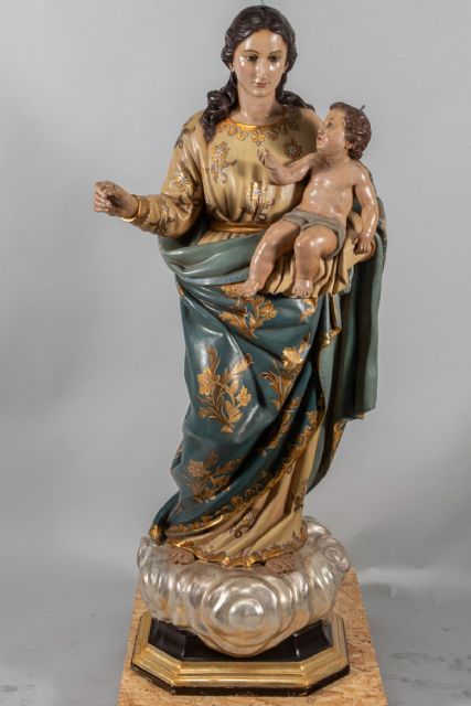 La Comunidad entrega restaurada la imagen de la Virgen de los Remedios, patrona de Pliego La Comunidad entrega restaurada la imagen de la Virgen de los Remedios, patrona de Pliego