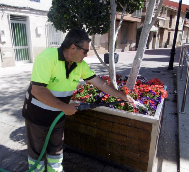 Parques y Jardines intensificará un 50% los recursos del actual sistema de riego en las zonas verdes durante el verano - 1, Foto 1