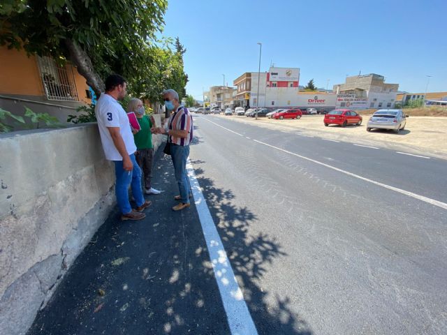 El Ayuntamiento pavimenta las calles de Puente Tocinos, Torreagüera, Patiño, Beniaján y Llano de Brujas - 4, Foto 4