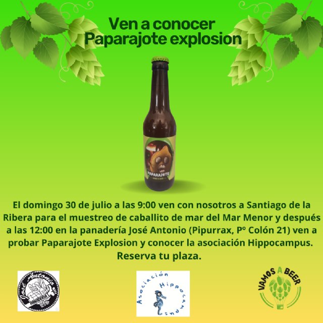 Cerveza de paparajote para el caballito de mar - 1, Foto 1