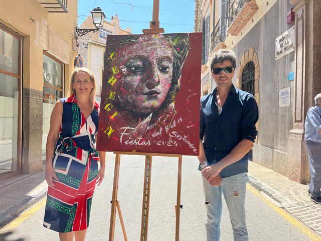 La Virgen de las Maravillas del pintor Manolo Peñalver anuncia las Fiestas Patronales de Cehegín 2024 - 1, Foto 1