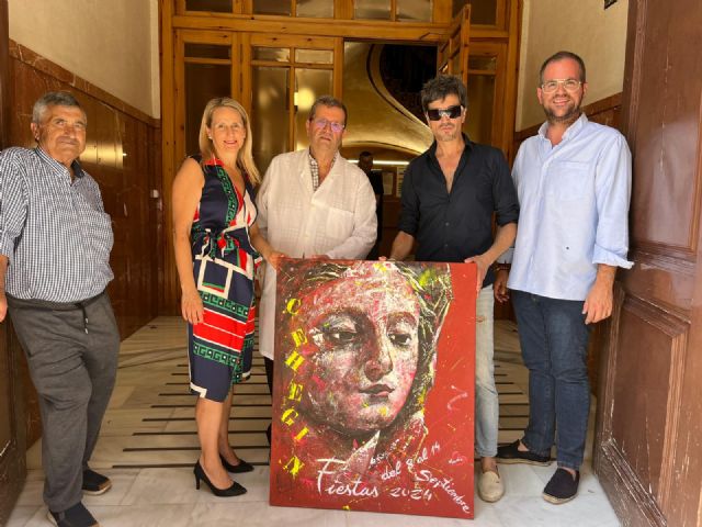 La Virgen de las Maravillas del pintor Manolo Peñalver anuncia las Fiestas Patronales de Cehegín 2024 - 2, Foto 2