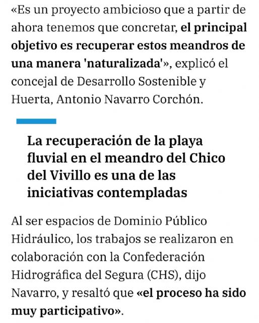 El PSOE se apropia del proyecto del PP para crear una playa fluvial en el meandro del Chico del Vivillo - 3, Foto 3