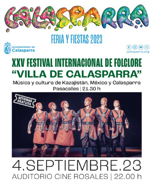 25 edición Festival Internacional de Folclore Villa de Calasparra - 3, Foto 3