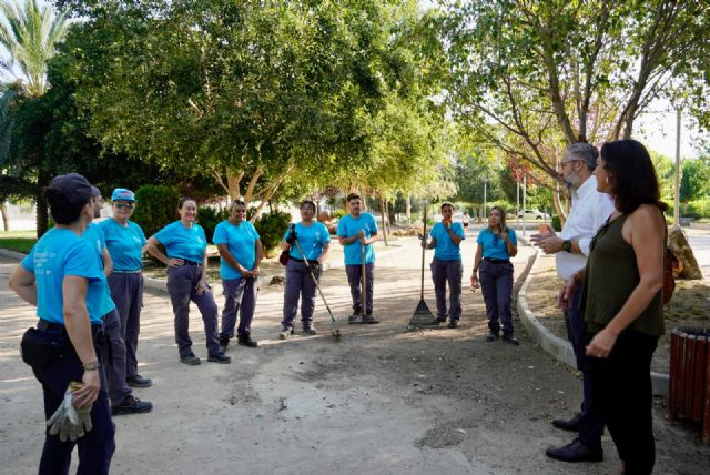 Continúan los trabajos de los alumnos del Programa Mixto de Empleo y Formación en Santomera - 1, Foto 1