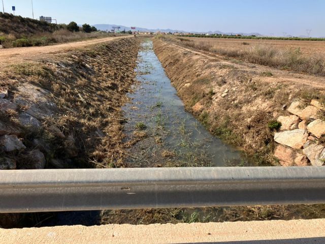 La CHS inicia los trabajos de limpieza y recuperación de la capacidad hidráulica del Canal de Drenaje D-7 - 1, Foto 1