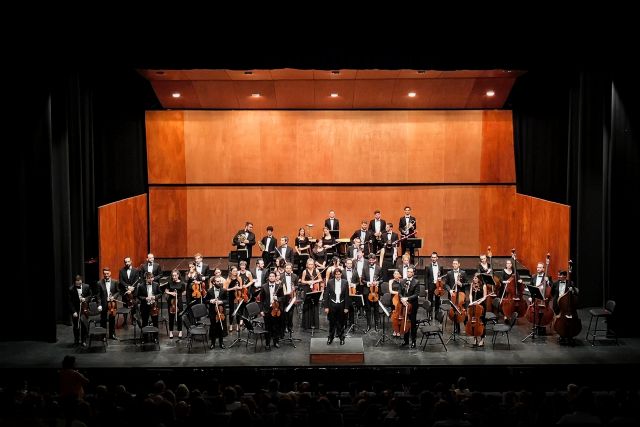 La Orquesta Sinfónica de Bankia actuó el pasado sábado en el Auditorio y Palacio de Congresos Infanta Doña Elena de Águilas ante más de 600 personas - 1, Foto 1