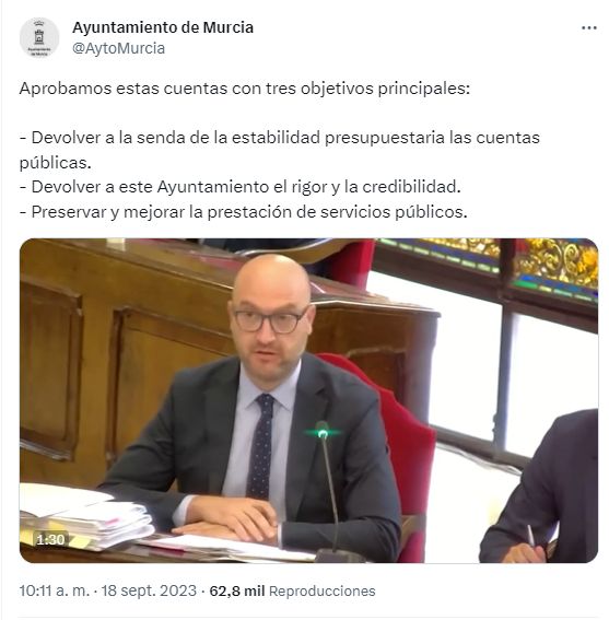 Lorca: Ballesta sigue manteniendo en plantilla a un trabajador que insulta a concejales de la oposición, comete errores muy graves y emplea las redes sociales del Ayuntamiento de forma partidista e interesada - 1, Foto 1