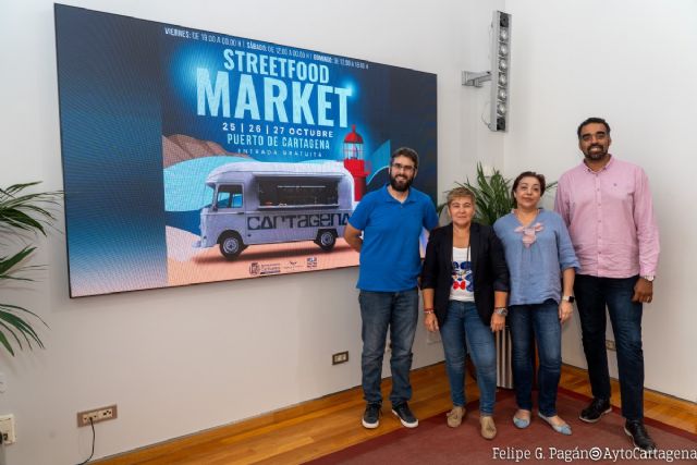 Catorce ´food truck´ participan en el primer Street Food Market de Cartagena - 1, Foto 1