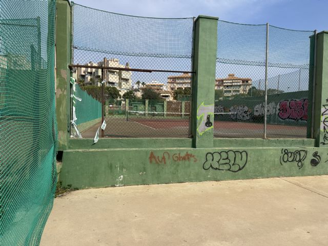 Las pistas deportivas de Cala Flores, un nido de ratas e insalubridad - 4, Foto 4