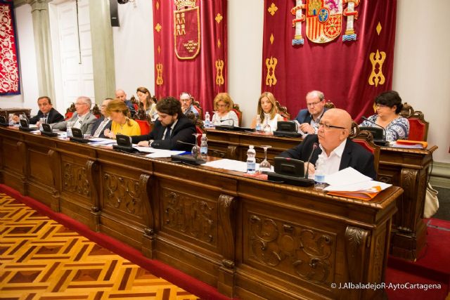 El Pleno aprueba una bajada de tributos para 2017 y el estudio de la provincia de Cartagena junto a otras formas de descentralización - 5, Foto 5