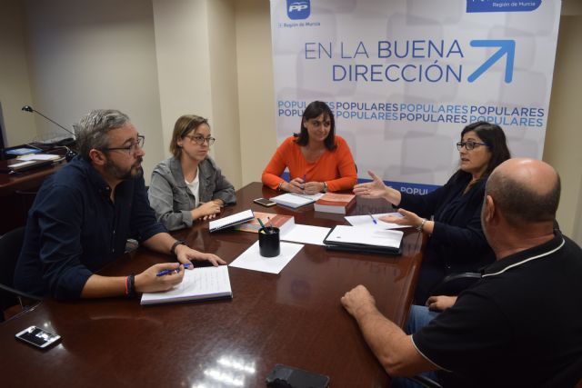 El PP se reúnen con la Federación de Bandas de Música de la Región - 1, Foto 1