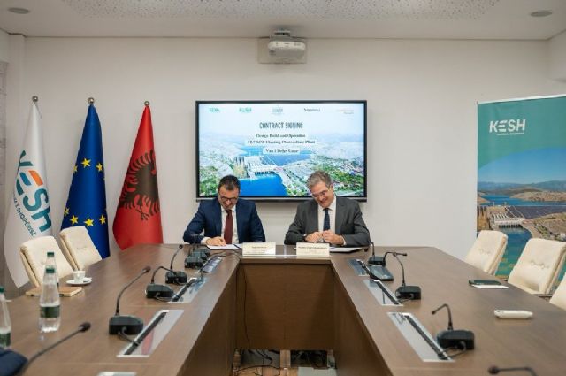 SferaOne acelera la transición energética en Albania con una planta solar flotante de 12.9 MW - 1, Foto 1