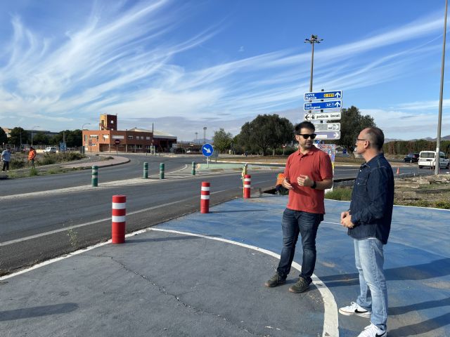 Ya han comenzado las obras de construcción de un paso peatonal seguro que unirá las dos pistas de entrenamiento del Plan de Sostenibilidad Turística en Destino - 1, Foto 1