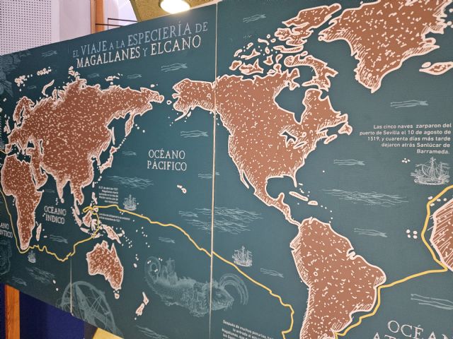 La exposición El viaje a la Especiería de Magallanes y Elcano llega a Abanilla - 1, Foto 1