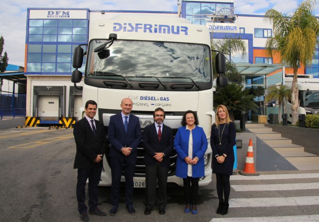 El consejero de Presidencia y Fomento visita las instalaciones de Disfrimur - 1, Foto 1