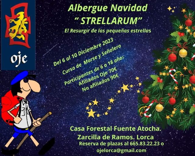 OJE Lorca Organiza ¨Strellarum¨, el Albergue de Navidad para niños de entre 6 a 18 años - 1, Foto 1