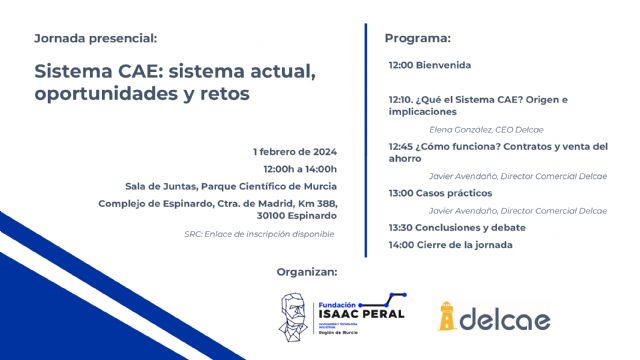 La Fundación Isaac Peral explicará a las empresas de la Región cómo obtener el Certificado de Ahorro Energético (CAE) - 1, Foto 1