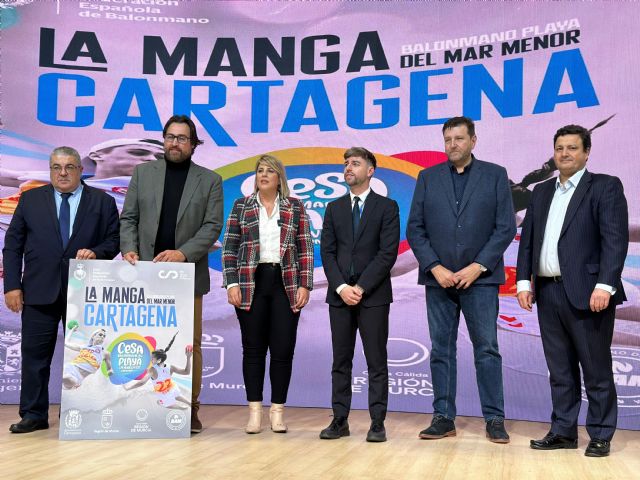 La Comunidad presenta en Fitur los Campeonatos de España escolares de baloncesto 3x3 y balonmano playa, que se celebrarán en Cartagena - 1, Foto 1