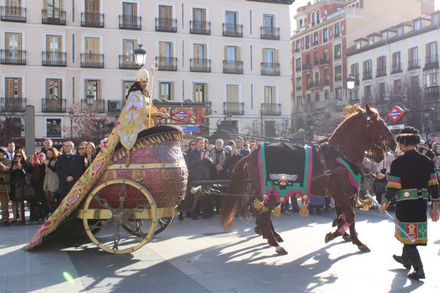 Las bigas de Asuero y Ptolomeo IV de la Semana Santa de Lorca sorprenden a los madrileños y visitantes de Fitur - 4, Foto 4