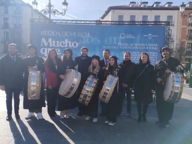 Los tambores de Mula suenan en FITUR, la feria más importante de turismo del país - 1, Foto 1