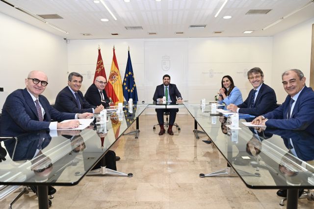 Juver Alimentación se reúne con el presidente de la Región de Murcia, Fernando López Miras - 1, Foto 1