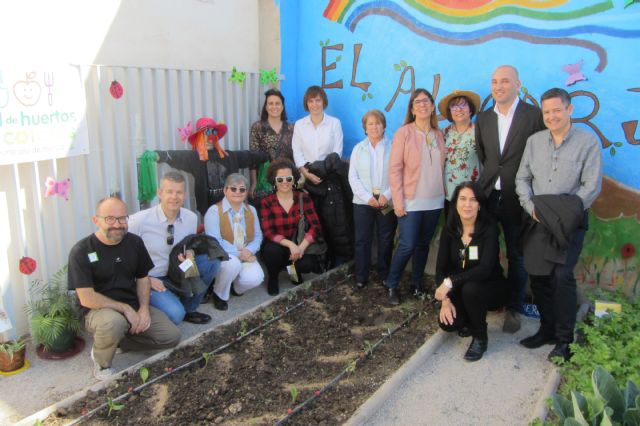 Inauguración del huerto escolar del CEIP La Arboleda, en Murcia - 1, Foto 1