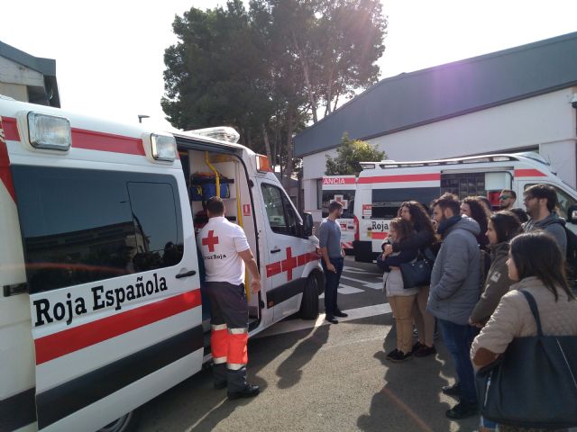 Cruz Roja muestra en UCAM Cartagena la importancia del voluntariado sanitario - 2, Foto 2