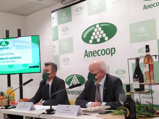 Anecoop presenta cifras positivas en 2021 y explica cómo afronta un complejo 2022 - 1, Foto 1