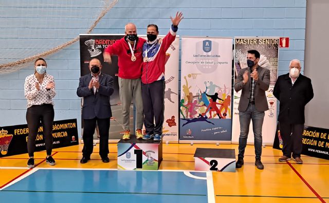 El Bádminton Las Torres logra 10 medallas en el master nacional senior disputado en Las Torres de Cotillas - 5, Foto 5