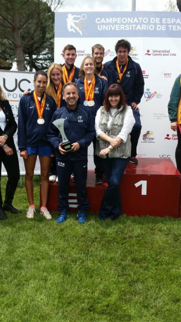 La UCAM logra cinco medallas en el Campeonato de España Universitario de tenis - 1, Foto 1