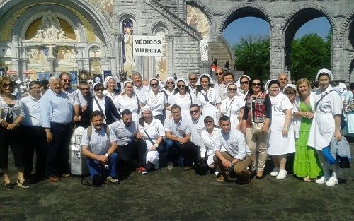 La Hospitalidad de Lourdes, Premio SOS del Colegio de Médicos de la Región de Murcia - 1, Foto 1