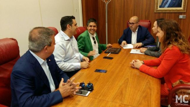 MC Cartagena explica a los empresarios la fórmula para garantizar la conexión del Puerto, el AVE y la ZAL - 1, Foto 1