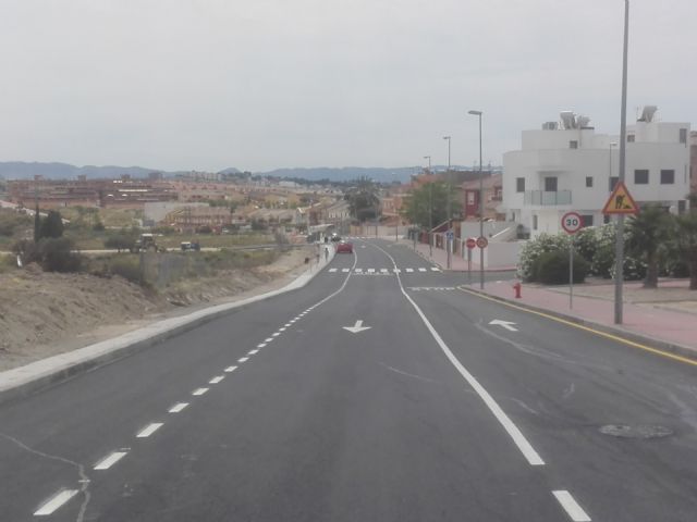 El Ayuntamiento de Molina de Segura abre al tráfico hoy lunes 25 de mayo la segunda fase de la Ronda Este, con una inversión de 154.185,48 euros - 3, Foto 3