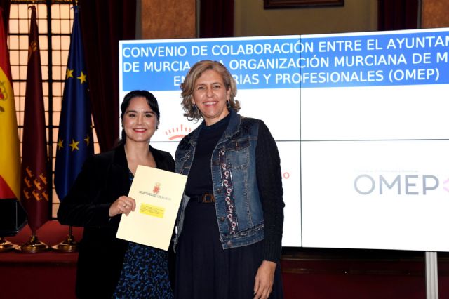 El Ayuntamiento de Murcia y la OMEP ponen en valor la experiencia del emprendimiento femenino - 1, Foto 1