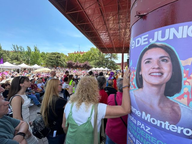 La militancia de Podemos en la Región arropa a Irene Montero en la Fiesta de la Primavera en Vallecas - 1, Foto 1