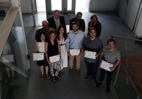 La consejera de Turismo y Cultura entrega la s becas ´Visum-Cendeac´ de introducción a la investigación en Estudios Visuales - 1, Foto 1