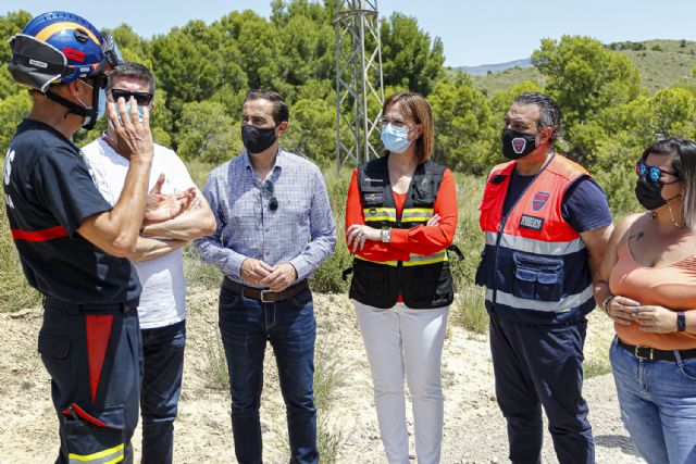 Simulacro de incendio forestal con la participación de 15 bomberos del CEIS en formación - 1, Foto 1