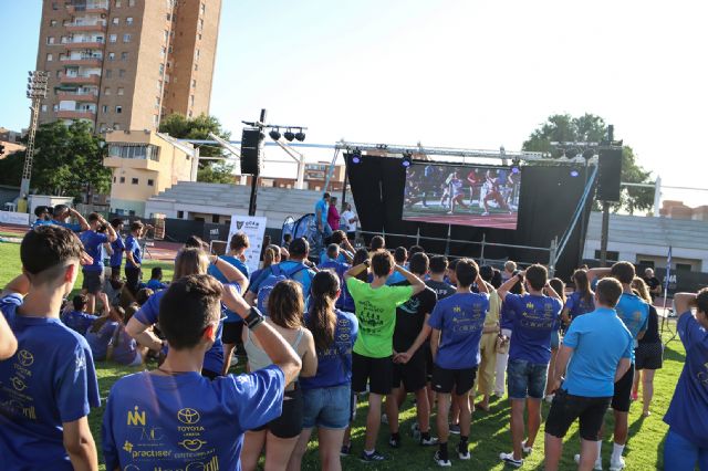 UCAM Atletismo Cartagena homenajea a sus atletas por el ascenso a División de Honor y la permanencia en Primera División con la presencia de la Alcaldesa Noelia Arroyo - 4, Foto 4