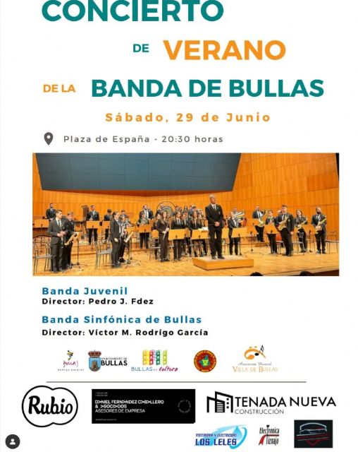 Concierto de verano con la Banda 'Villa de Bullas' - 1, Foto 1