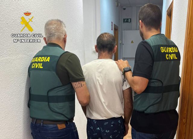 La Guardia Civil detiene en Mazarrón a un experimentado delincuente dedicado a cometer robos - 1, Foto 1