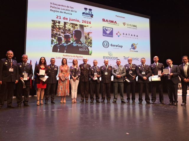 Águilas acoge el V Encuentro de Policías Locales de la Región de Murcia - 1, Foto 1